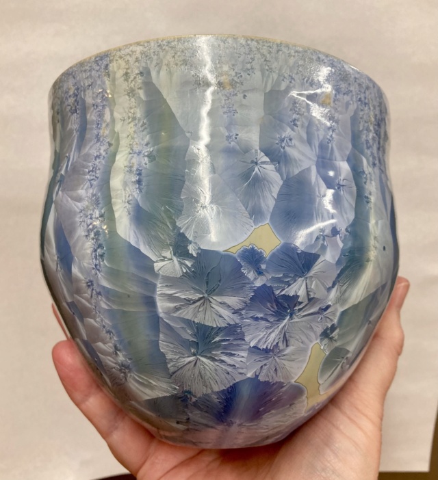 Vase with crystalline glaze, KB mark  9164d110