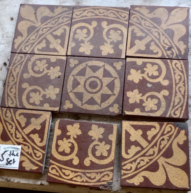 Set of encaustic tiles  97219d10