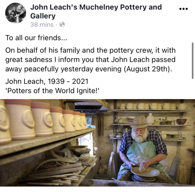 John Leach, Muchelney pottery E257a410