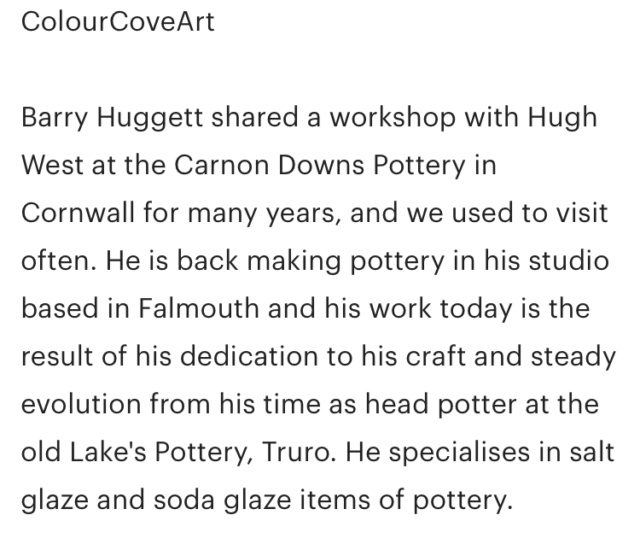 Truro Pottery Cornwall - Barry Huggett?  Ef61fb10