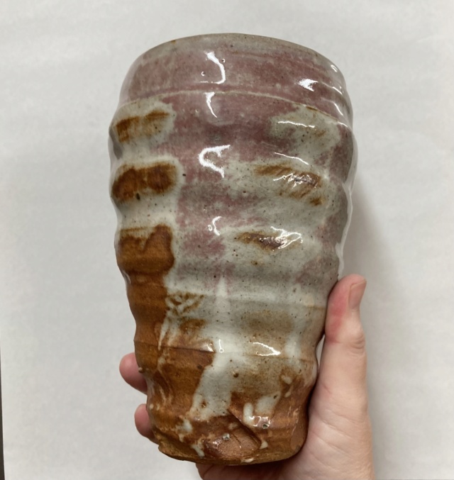 Studio pottery vase, NS mark?  F3719310