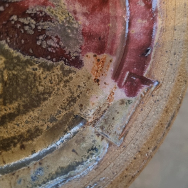 Large Art Pottery Bowl - Walter Dexter? Img_6719