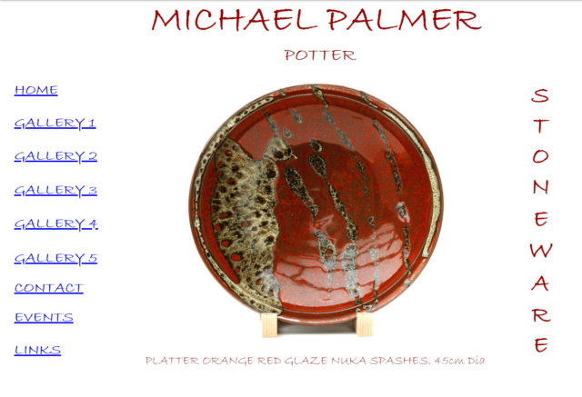 Mike / Michael Palmer, Whitney Pottery Mpalme10