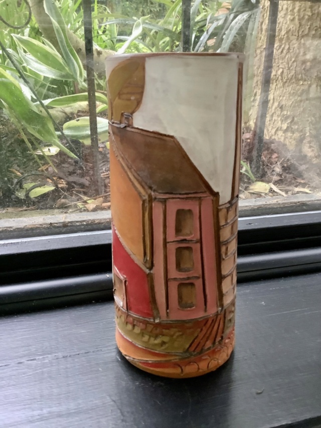 Unknown maker pottery vase.  Resize11