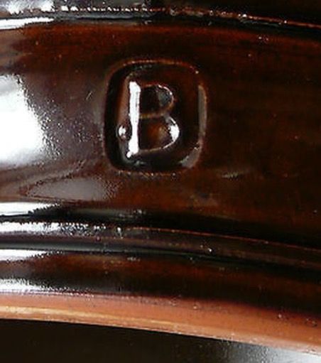 Slipware and stoneware, B mark and dot  - Branscombe Pottery?  Slipwa10