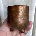 Footed beaker with copper glaze  0d921c10