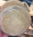 Mystery CD mark lidded pot - possibly early Clive Davies, Norfolk 1479e910