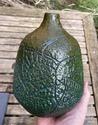 Mystery blue-green-orange vase with sgraffito decoration  1fe64210