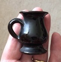 Miniature pot by Wells Pottery, signed. Potter?  6db51510