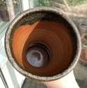 Unmarked tenmoku waisted vase - probably Muchelney Pottery Ecfbed10