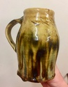 Alistair Blake slipware tankard, AB mark AjB mark  F1a97a10