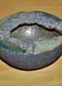 Unusual stoneware decanter with OV mark Img_8920