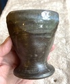 Studio pottery goblet, signed  Img_9073