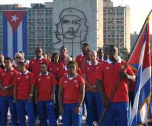 Deportistas cubanos ya están instalados en Londres Abande10