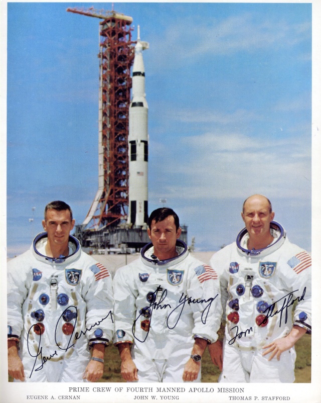 Autopen - Equipage Apollo 10 (Cernan - Young - Stafford) Apollo15