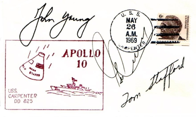 Autopen - Equipage Apollo 10 (Cernan - Young - Stafford) Apollo18