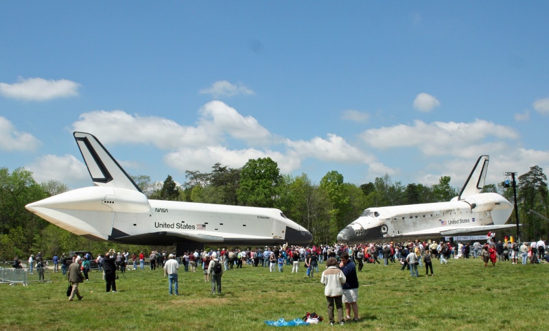 Arrivée de Discovery à l'Udvar-Hazy Air and Space Museum Img_3210