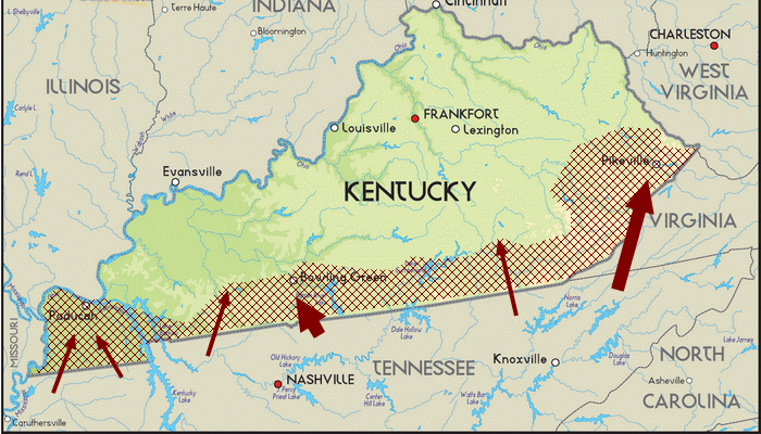 Guerre de Sécession (The Civil War) Kentuc10