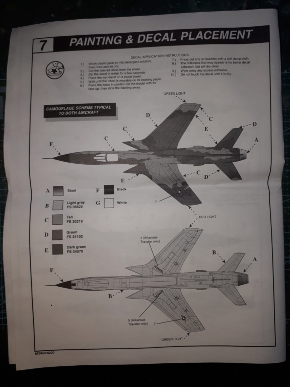 [REVELL (MONOGRAM)] 1/48 - Republic F-105D Thunderchief  20220727