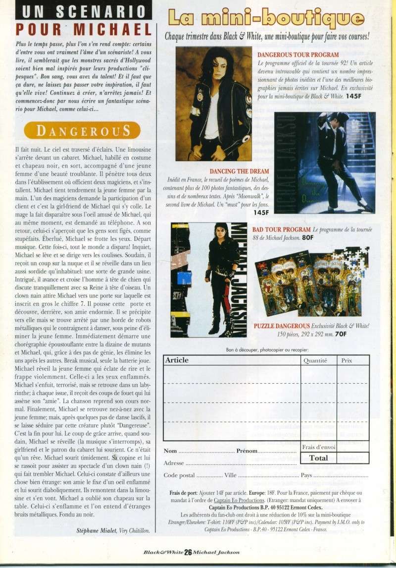 Les rubriques collectors de Black & White Magazine - Page 3 Numari67