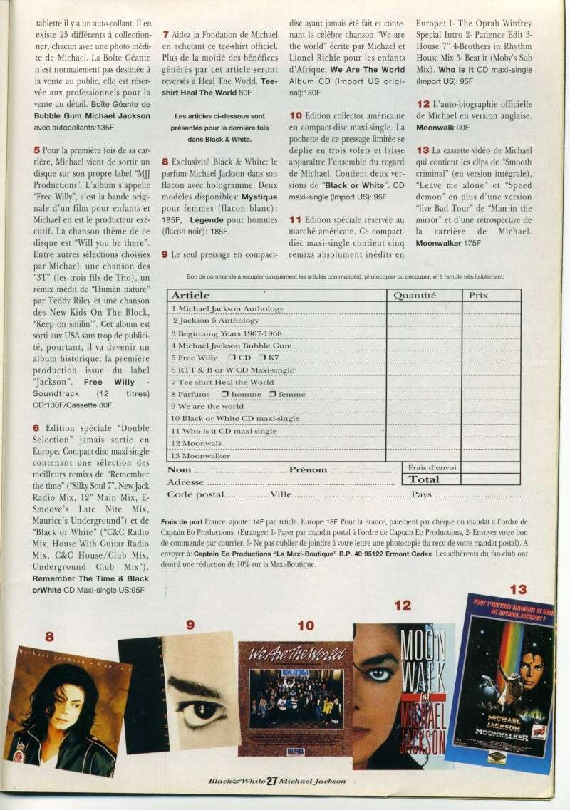 Les rubriques collectors de Black & White Magazine - Page 3 Numari74