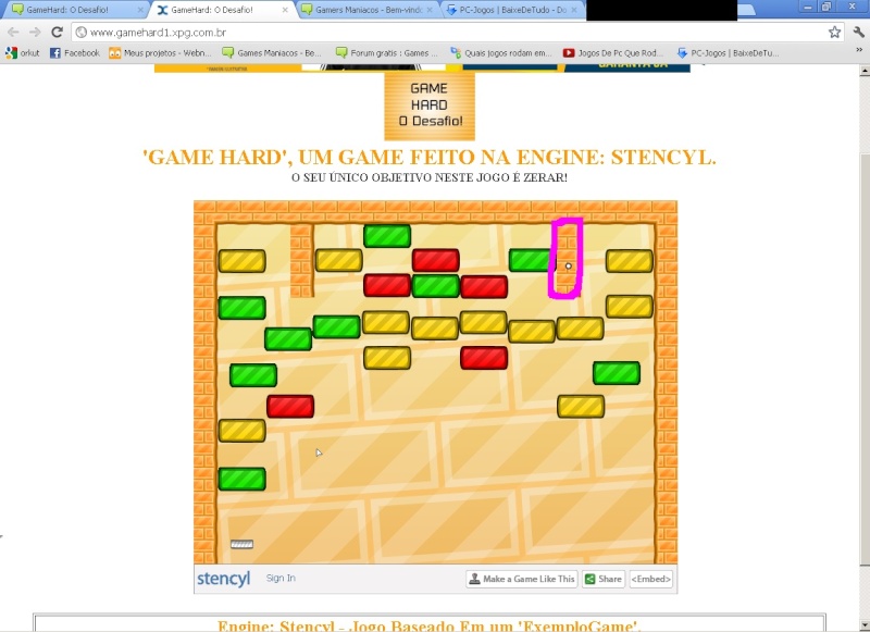 GameHard: O Desafio! Erro_b10