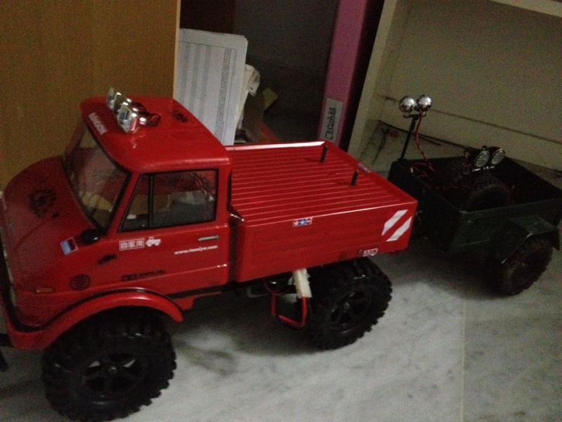 Tamiya - FS: Tamiya Unimog CC01 with Trailer For $300 only!!! Unimog10