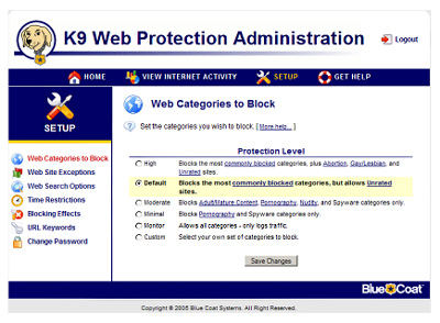 K9 Web Protection - Bảo mật, bộ lọc internet free K9-web10