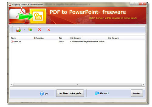PageFlip Free PDF to PowerPoint-Chuyển đổi PDF sang PowerPoint đơn giản và miễn phí Pdftop12