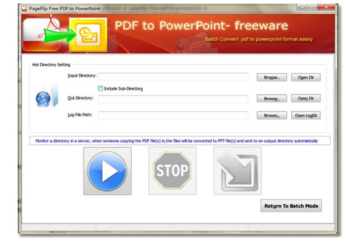 PageFlip Free PDF to PowerPoint-Chuyển đổi PDF sang PowerPoint đơn giản và miễn phí Pdftop13