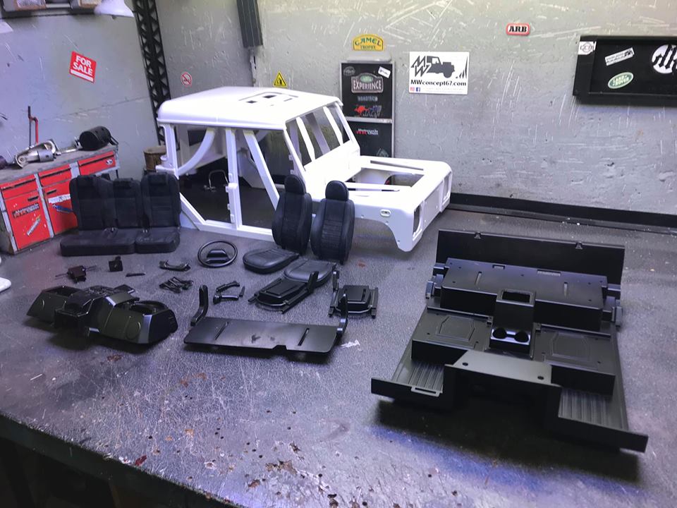 Land Rover Defender 130 - 6x6 truck Bed spécial véhicule 49550310