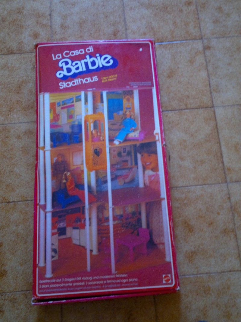 barbie - 	 Casa di Barbie Mattel 7825 come nuova Dollhouse vintage 2012-110