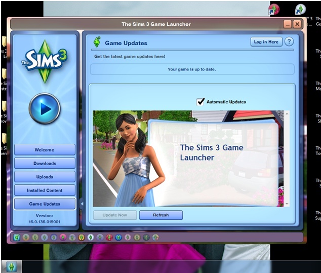 NO DISK INSERTED Sims_i10