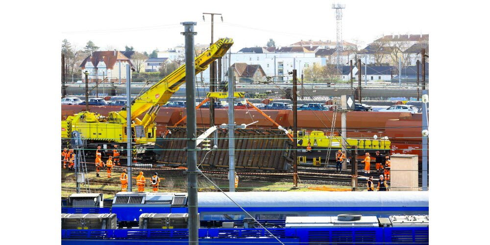 Déraillement gare de triage de Metz-Sablon et Montigny-lès-Metz Metz410