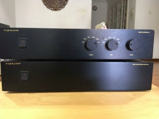 Sold :Exposure 19 preamp and 18 Super power amp Exposu11