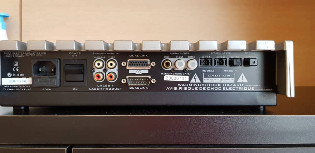 QUAD 99 CDP / 99 Pre / 909 Power Amplifier Cdp-ba10