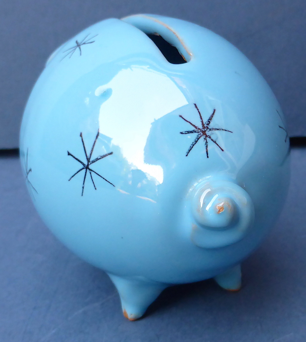 Sweet Little Italian Piggy Bank - Unknown Maker P1450016