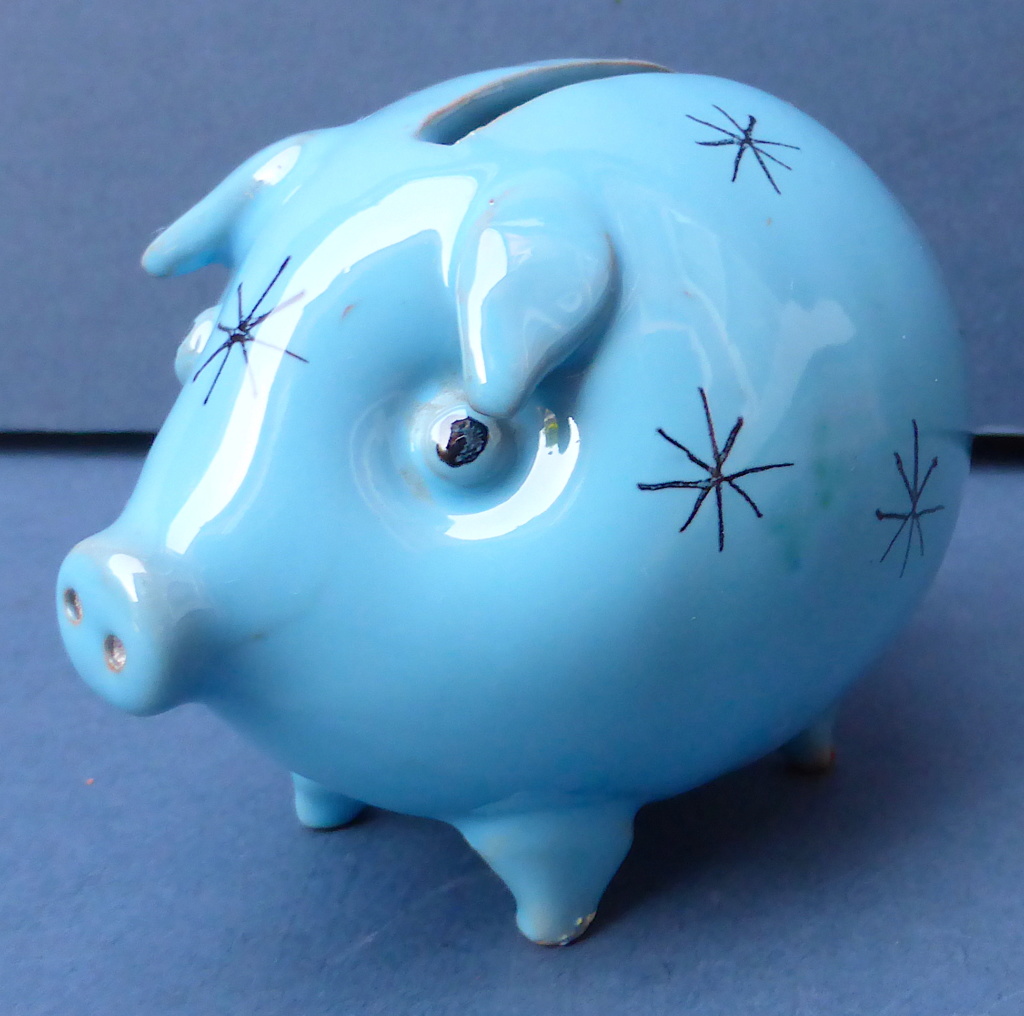 Sweet Little Italian Piggy Bank - Unknown Maker P1450017