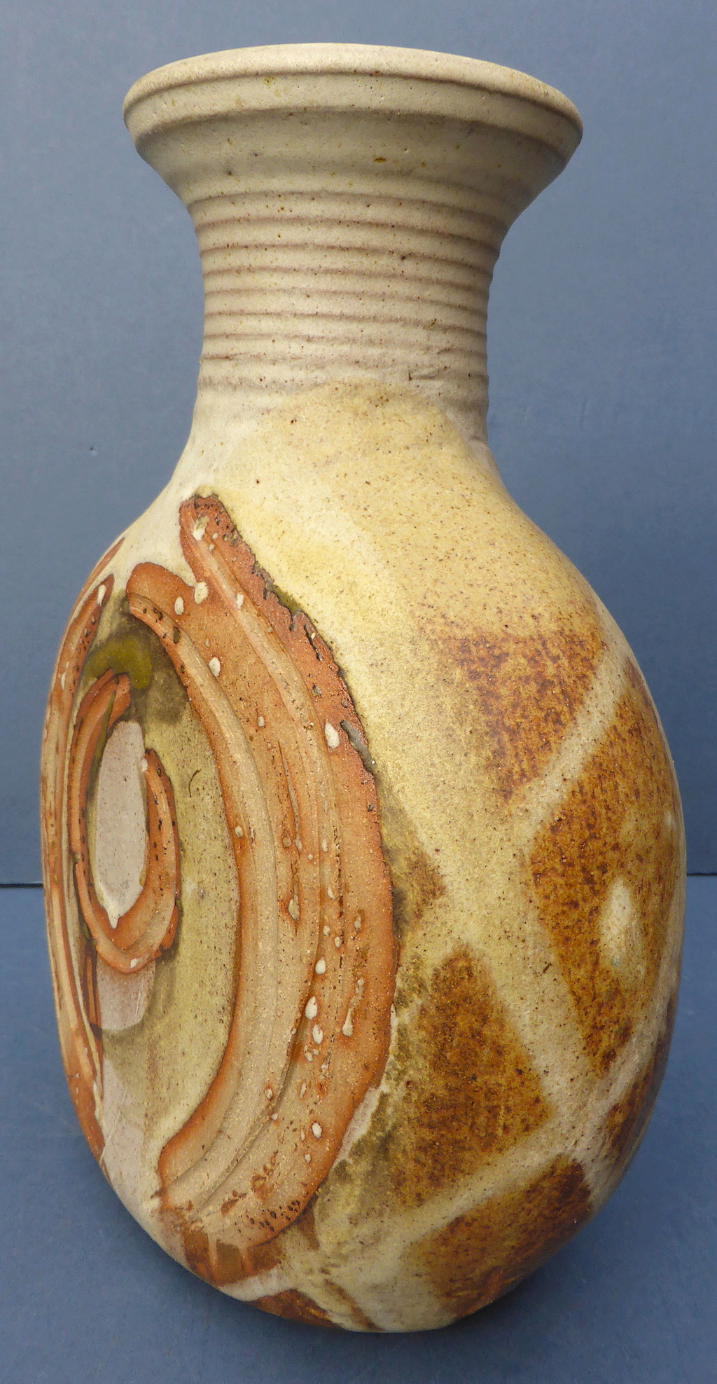 Large 1970s Stoneware Studio Vase  P1460715