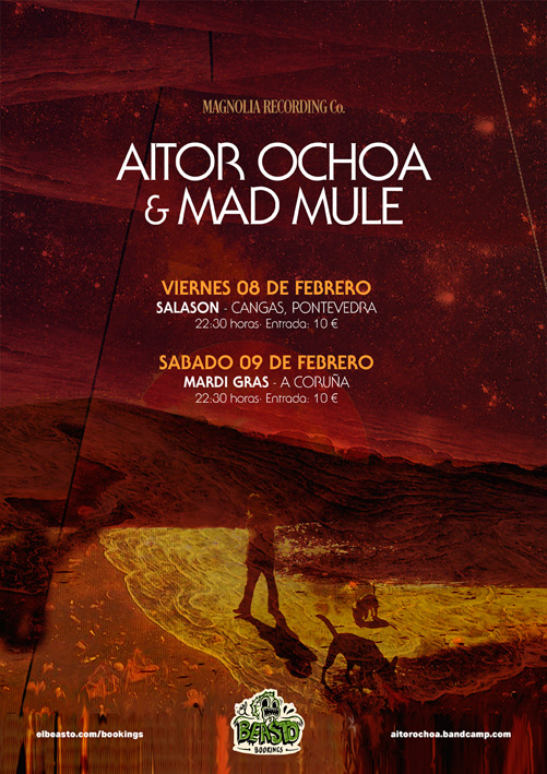 AITOR OCHOA & MAD MULE ☆ Conciertos en Cangas y A Coruña 012