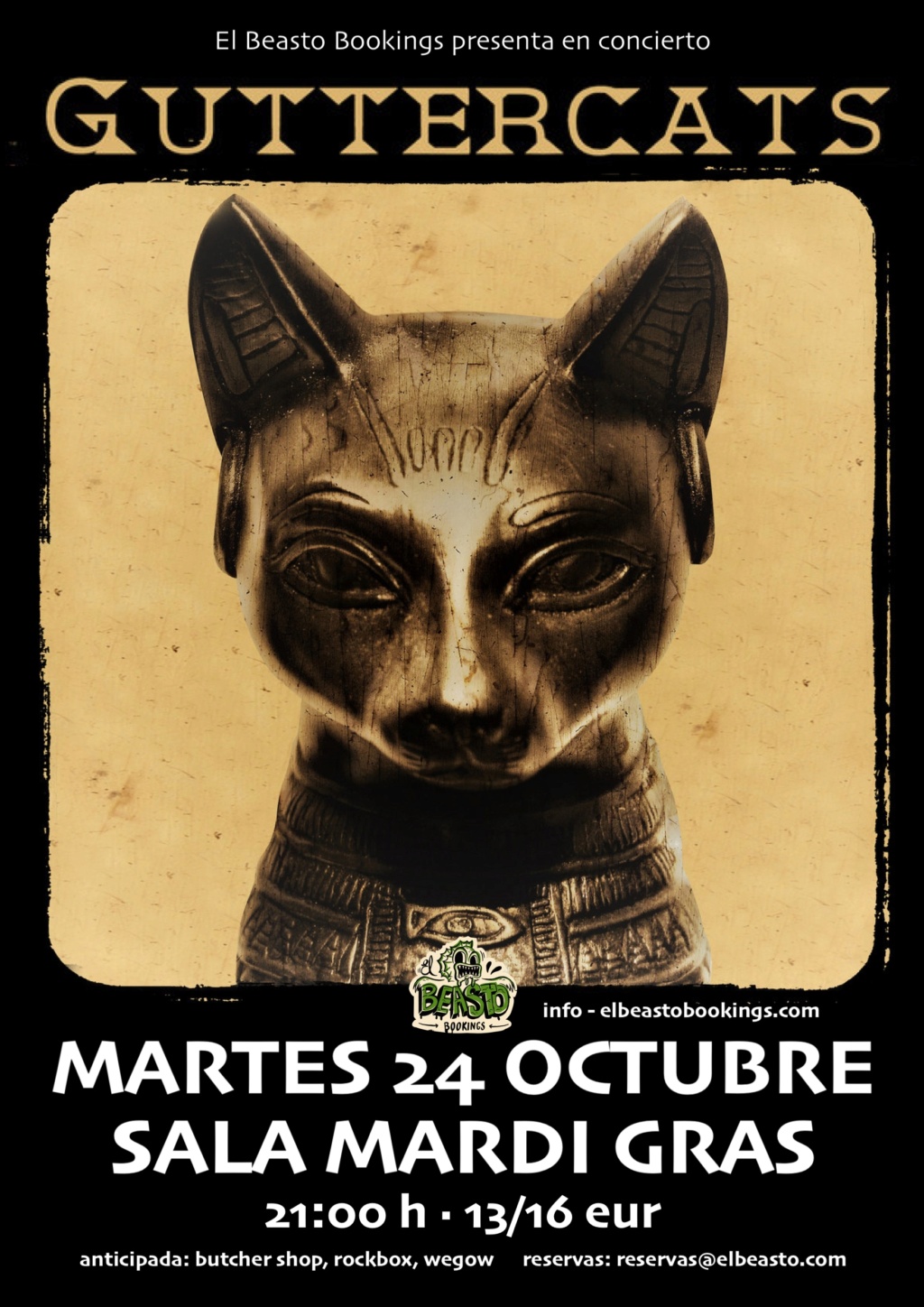 GUTTERCATS en CORUÑA ❋ Martes 24 octubre 2023 Carte155