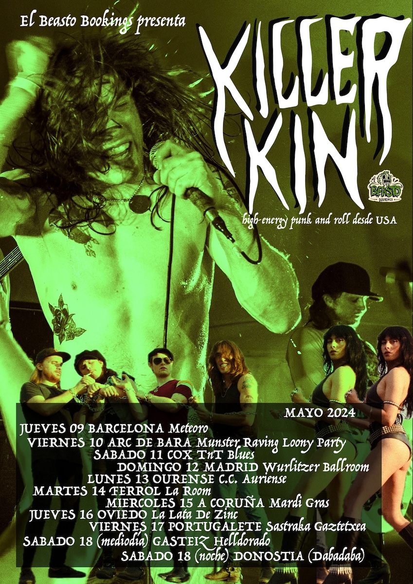 Killer Kin (High Energy Punk & Rollah, USA) Carte180