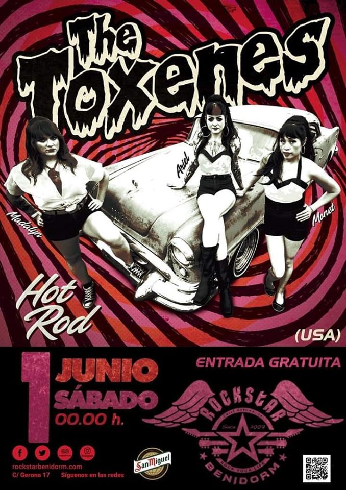 THE TOXENES ☆ Mayo / Junio 2019 Cartel38