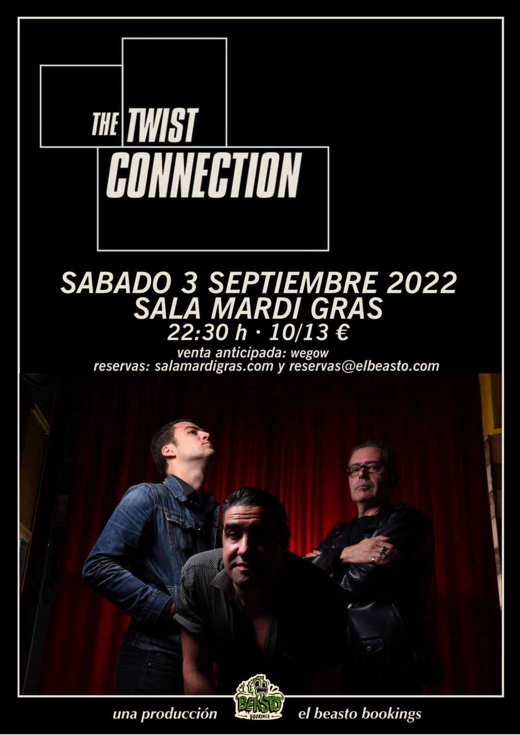 The Twist Connection en Coruña ☠︎ 03.09.2022 Cartel73