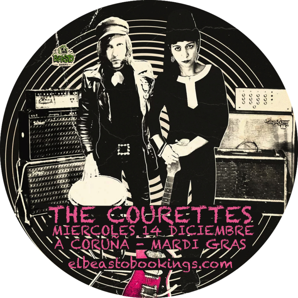 The Courettes en Coruña ☠︎ 14.12.2022 Flyer_11