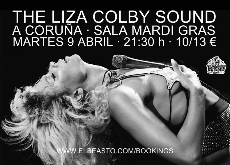 THE LIZA COLBY SOUND ☆ A Coruña 09.04.2019 Promow35