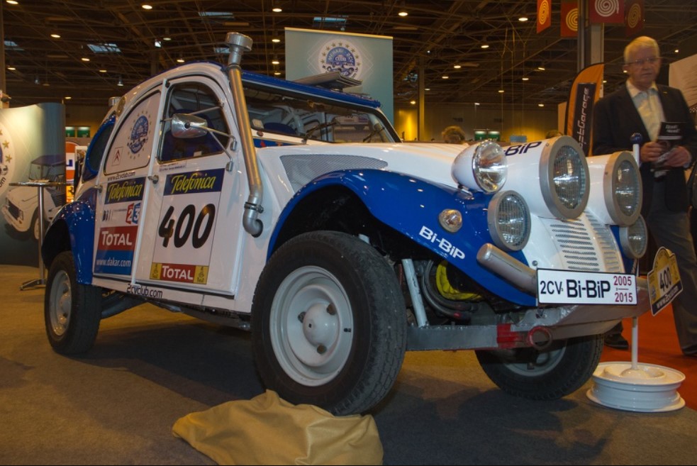 2cv Bi Bip rallye Paris-Dakar 2005 00000450