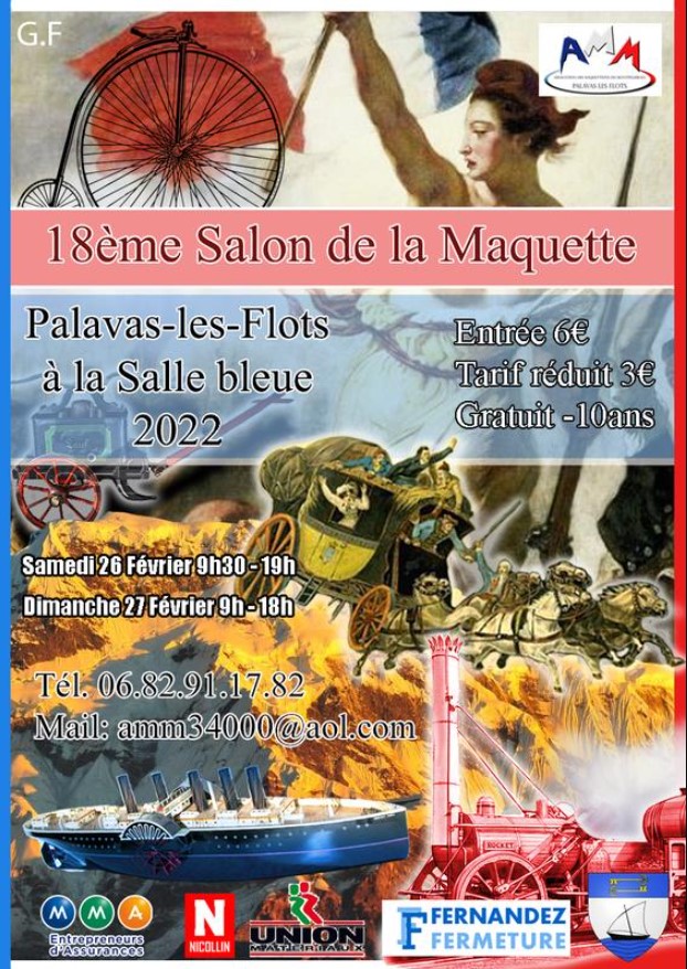 Salon de la Maquette à Palavas (34) les 26 et 27 Février 2022 00002308