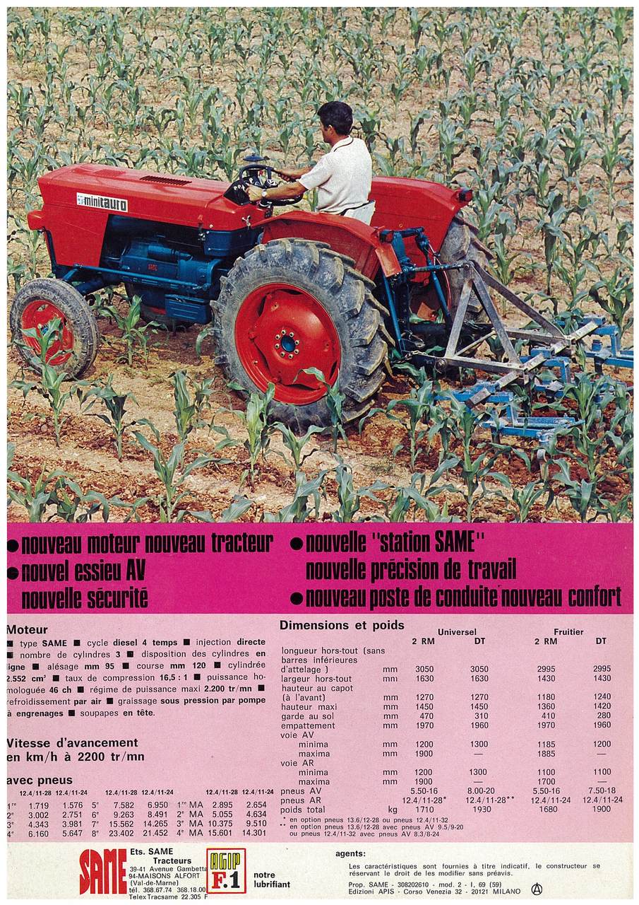 Tracteur SAME  ( sale ) 00003087