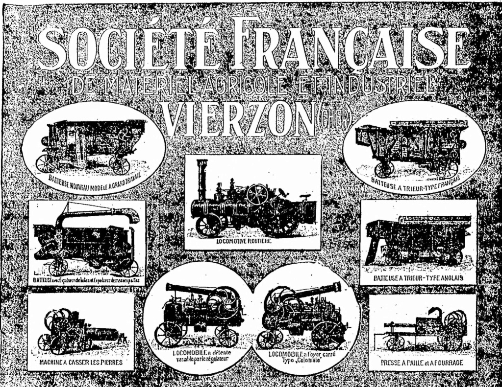 Societe française de Vierzon  : les Batteuses 00004435